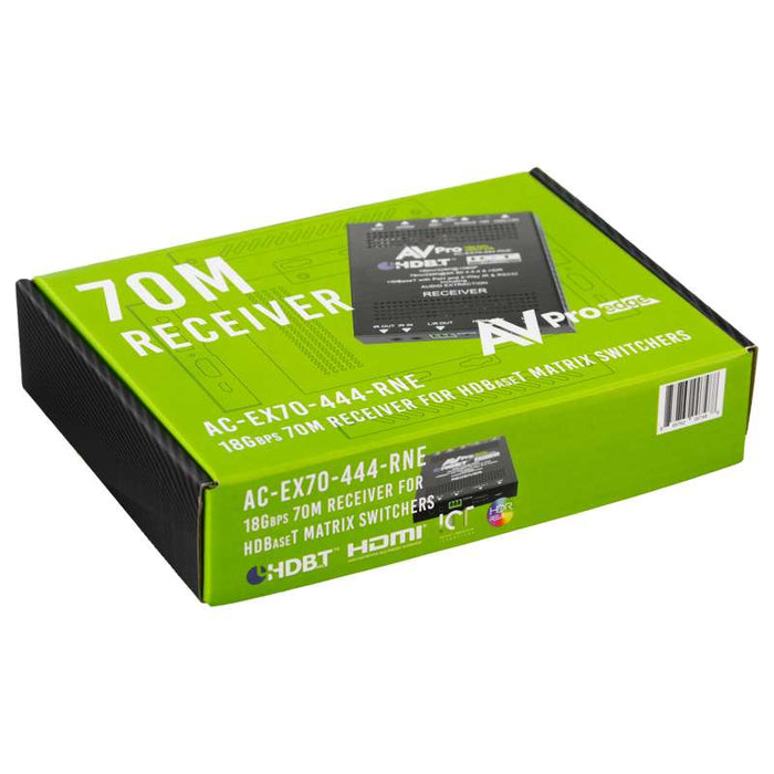 AVPro 70M 18Gbps HDBaseT Receiver