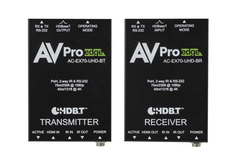 AVPro 70M 10Gbps Basic HDBaseT Extender Kit