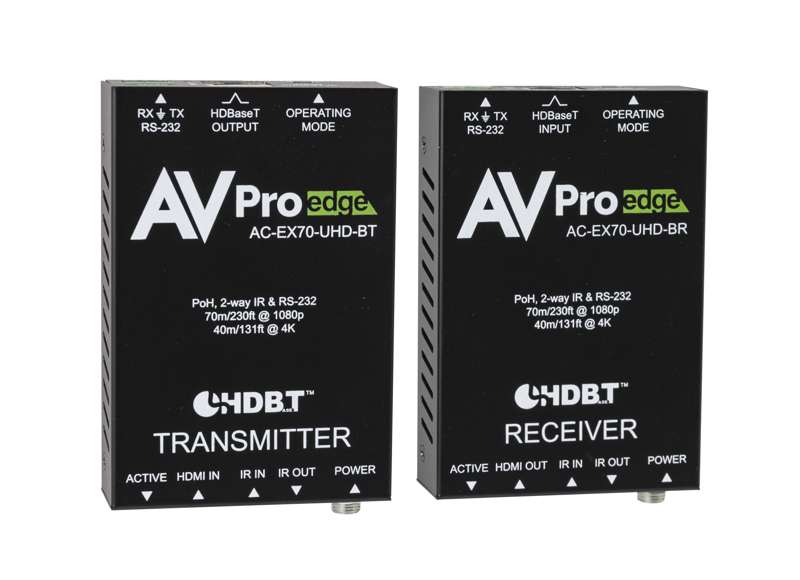 AVPro 70M 10Gbps Basic HDBaseT Extender Kit