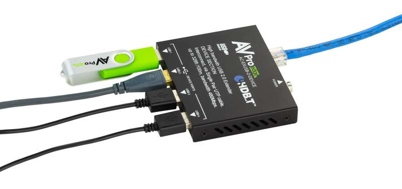 AVPro 100M USB 2.0 Extender via HDBaseT