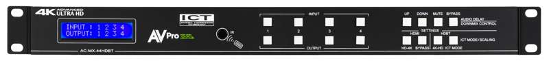 AVPro 18Gbps 4x4 HDMI/HDBaseT Matrix Switch