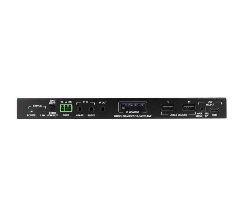 AVPro MXnet 1G Evolution II Decoder with Dante