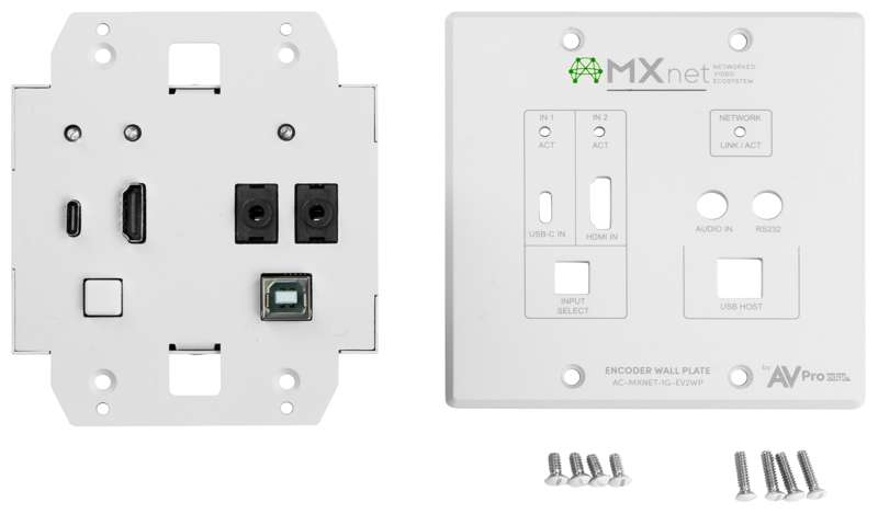 AVPro MXnet Evolution II Wall Plate Encoder