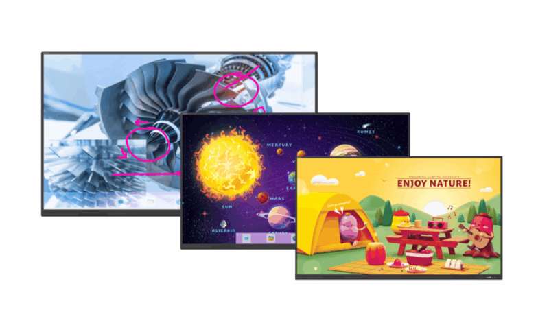 Avocor S-Series 75" 4K IR LED Interactive Display, EDLA