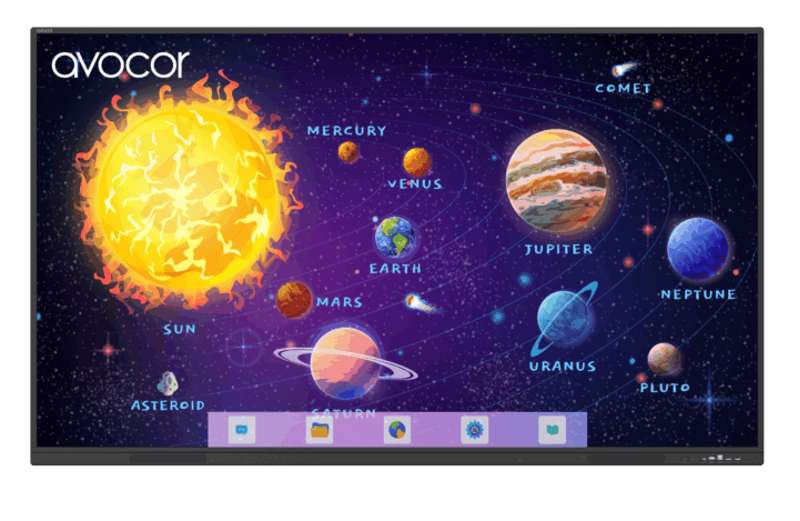 Avocor S-Series 75" 4K IR LED Interactive Display, EDLA