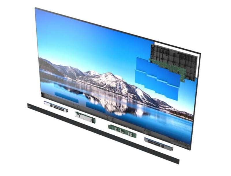 Avocor 132" X Series dvLED Display, Ultra-Wide