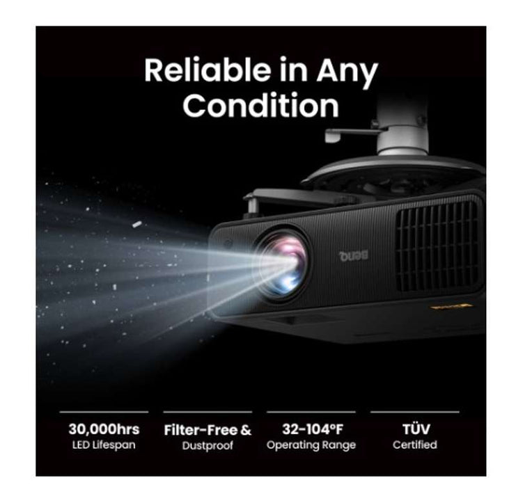 BenQ AW30ST 3200-Lumen Short Throw WXGA LED Golf Simulator Projector