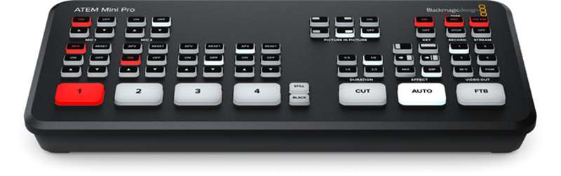 Blackmagic Design ATEM Mini Pro Input HDMI Live Production Switcher with Streaming and Recording