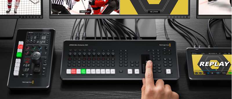 Blackmagic Design ATEM Mini Pro Input HDMI Live Production Switcher with Streaming and Recording