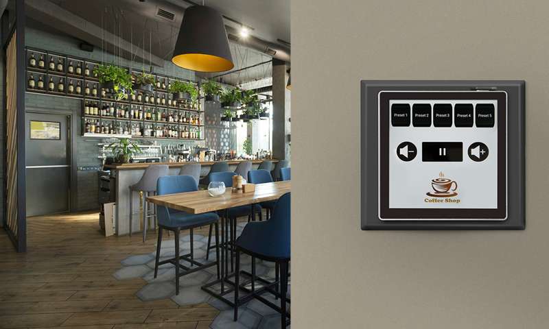 Bluesound Pro Professional CP200 Wall Mount Control Panel