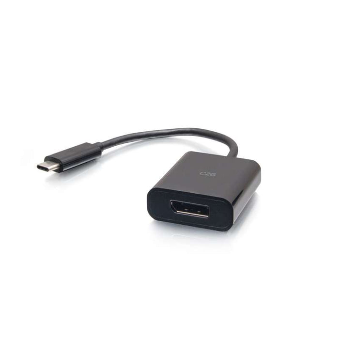 Cables To Go USB-C to DisplayPort Adapter Converter - 4K 60Hz - Black