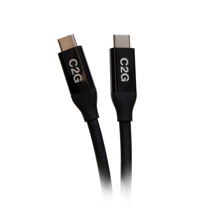 Cables To Go 2.5ft (0.8m) USB-C Male to USB-C Male Cable (20V 5A) - USB4 (40Gbps)