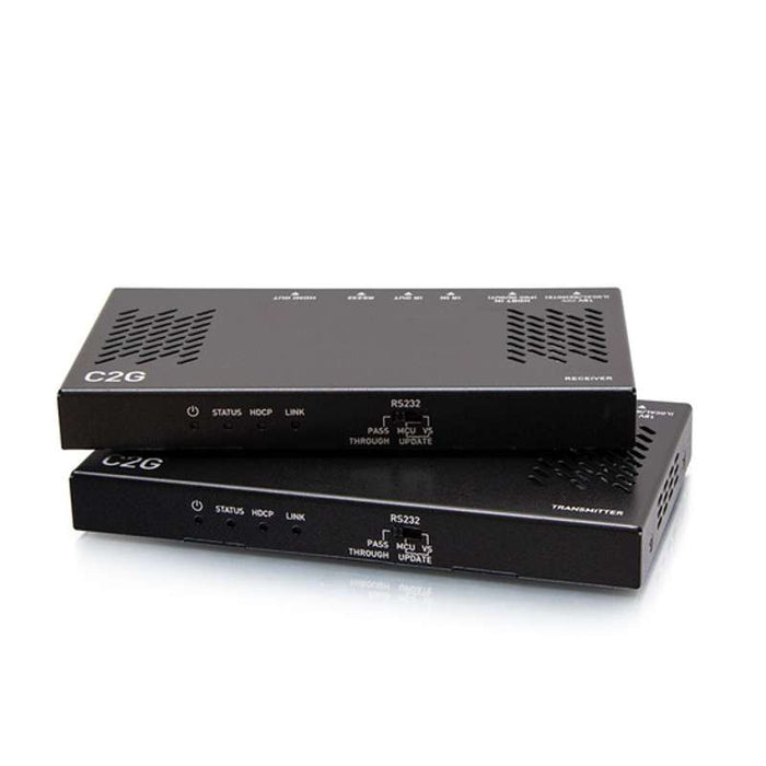 Cables To Go HDMI HDBaseT + RS232 and IR over Cat Extender Box Transmitter to Box Receiver (18Gbps) - 4K 60Hz