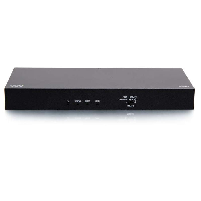 Cables To Go HDMI HDBaseT + USB-C, 3.5mm, and USB-B to A over Cat Extender Wall Plate Transmitter to Box Receiver - 4K 60Hz
