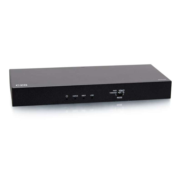 Cables To Go HDMI HDBaseT + VGA, 3.5mm, and USB-B to A over Cat Extender Wall Plate Transmitter to Box Receiver - 4K 60Hz