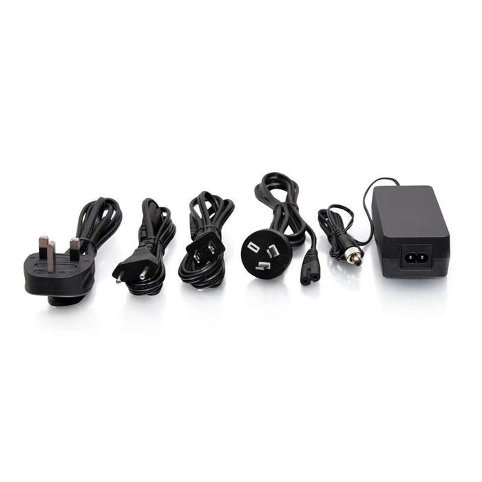 Cables To Go HDMI HDBaseT + 3.5mm, USB-B to A, and RS232 over Cat Extender Box Transmitter to Box Receiver - 4K 60Hz