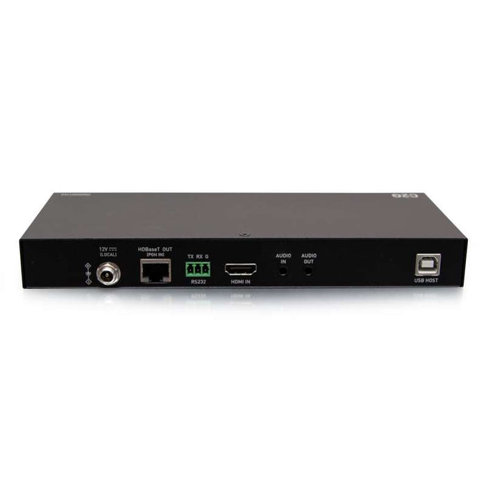 Cables To Go HDMI HDBaseT + 3.5mm, USB-B to A, and RS232 over Cat Extender Box Transmitter to Box Receiver - 4K 60Hz