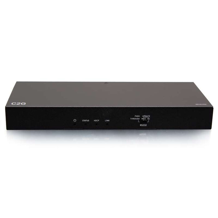 Cables To Go HDMI HDBaseT + 3.5mm, USB-B to A, and RS232 over Cat Extender Box Transmitter to Box Receiver - 4K 60Hz