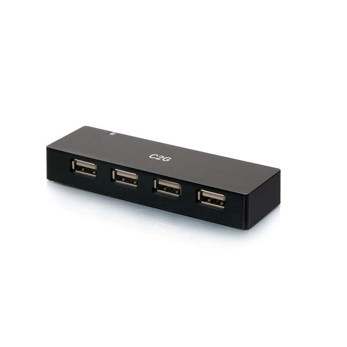 Cables To Go 4-Port USB-A Hub with 5V 2A Power Supply