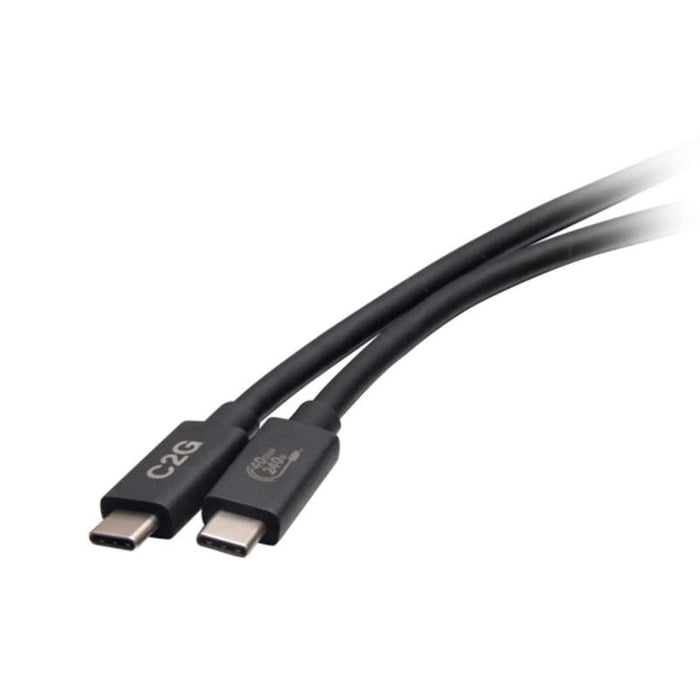 Cables To Go 3.3ft (1m) USB 4.0 USB-C to C (48V 5A) 240W Charging Cable-Black