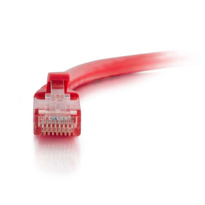 Cables To Go 2ft (0.6m) Cat6 Snagless Unshielded UTP Ethernet Network Patch Cable - Red
