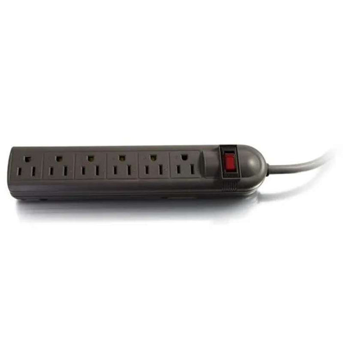Cables To Go 6-Outlet Power Strip with Surge Suppressor