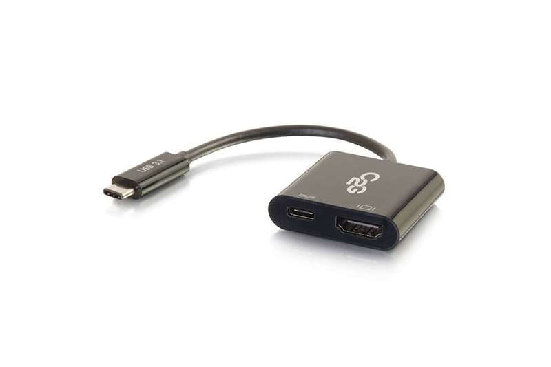 Cables To Go USB-C To HDMI Audio/Video Multiport Adapter with Power Delivery up to 60W