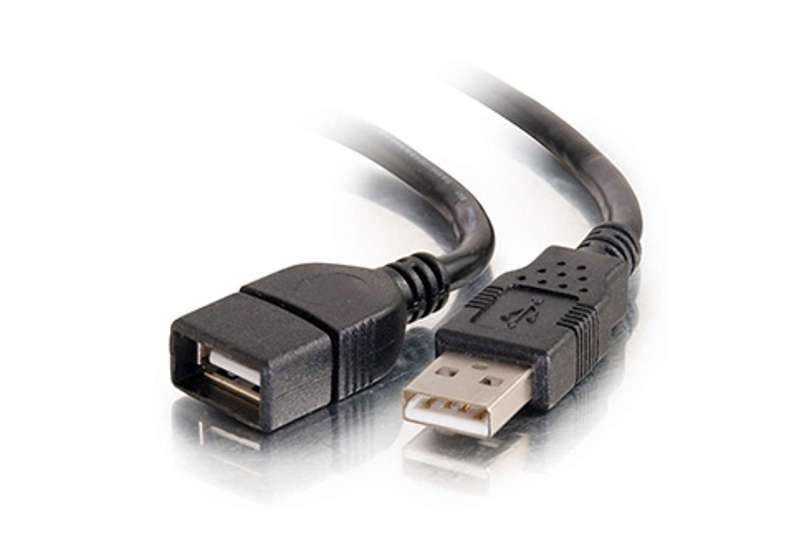 Cables To Go 6.6ft USB 2.0 A Male to A Female Extension Cable