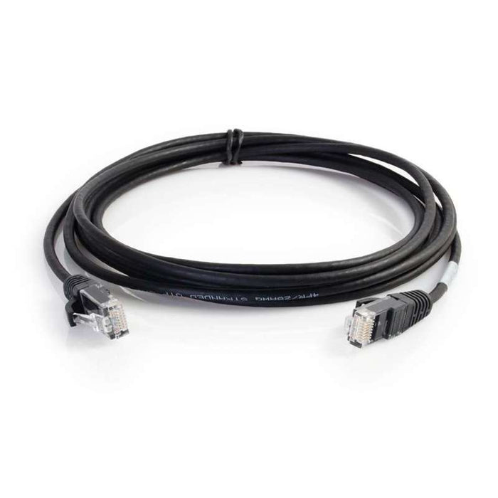 Cables To Go 14ft (4.27m) Cat6 Snagless Unshielded (UTP) Slim Ethernet Network Patch Cable - Black