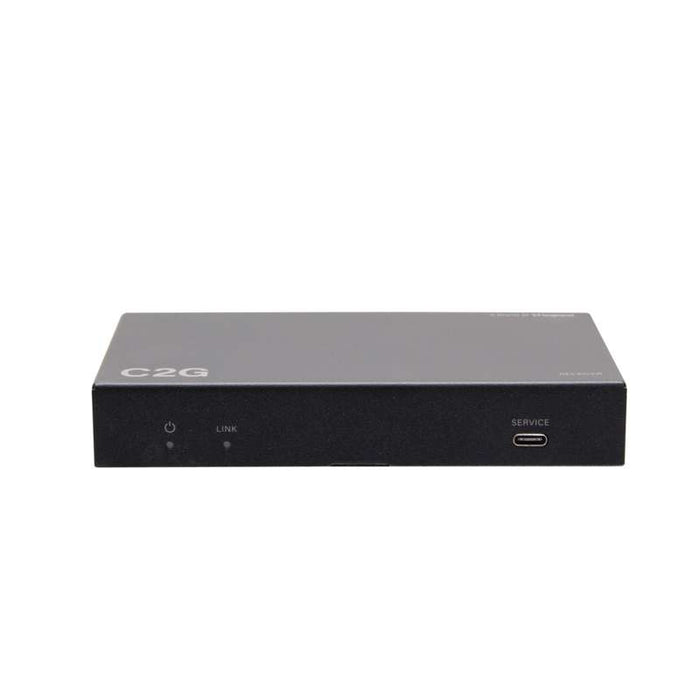 Cables To Go HDMI HDBaseT + USB-C Data and Video Over Cat Extender Wall Plate Transmitter to Box Receiver - 4K