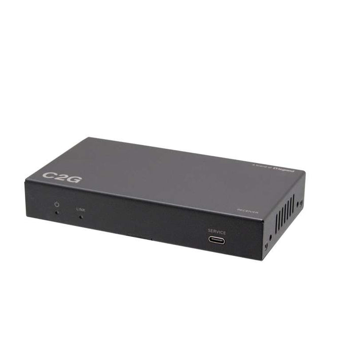 Cables To Go HDMI HDBaseT + USB-C Data and Video Over Cat Extender Wall Plate Transmitter to Box Receiver - 4K