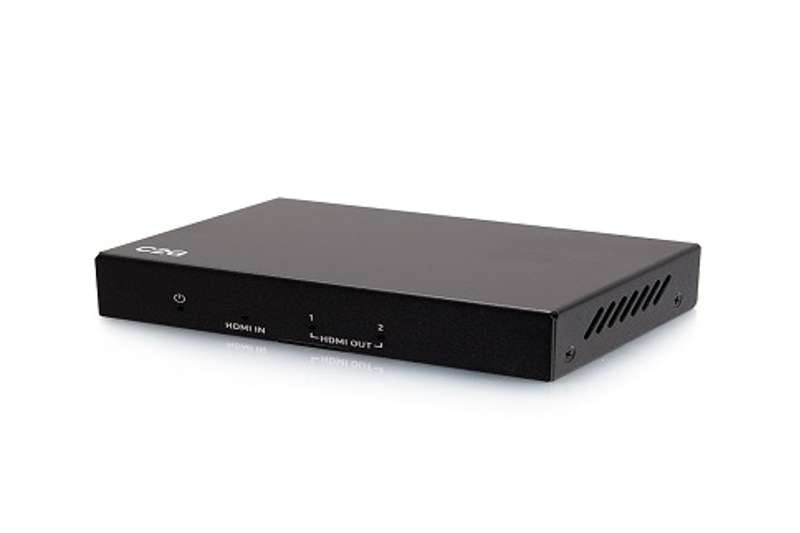 Cables To Go 2-Port HDMI Distribution Amplifier Splitter - 4K 60Hz