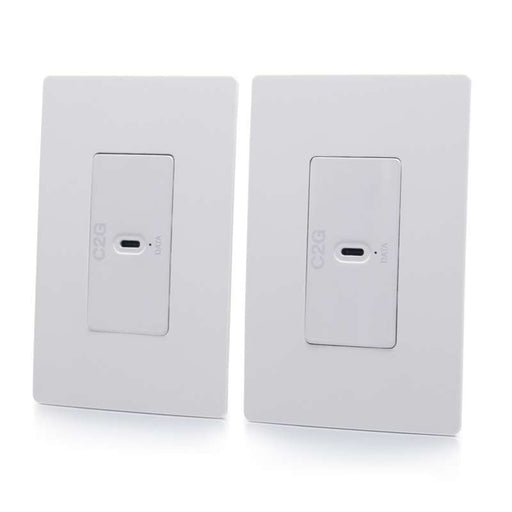 Cables To Go Superbooster1-Port USB over Cat6a Wall Plate to Wall Plate Extender Kit - USB 3.2 Gen1