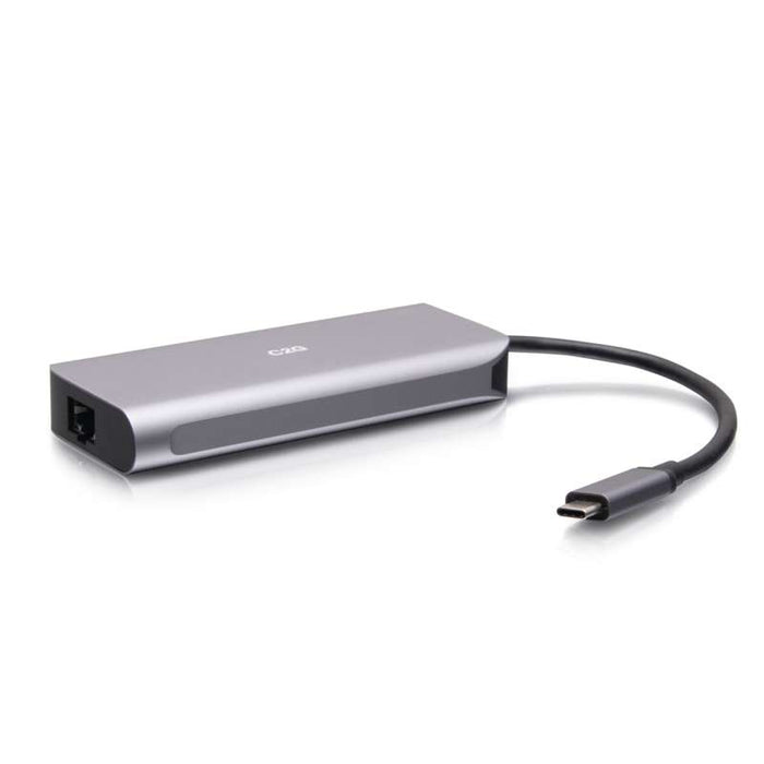 Cables To Go USB-C 4.0 6-in-1 Mini Docking Station with HDMI, USB-A, Ethernet, and USB-C 85W- 8K 60HZ