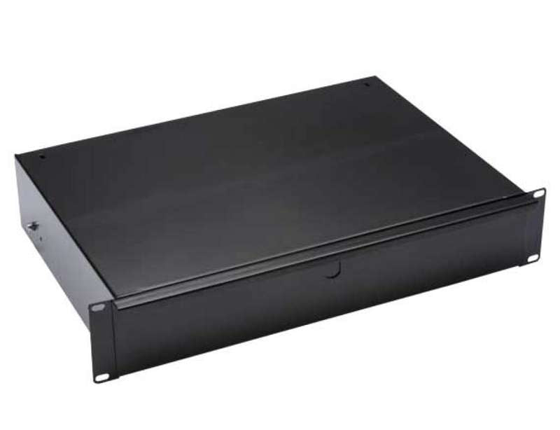 Sanus 2U Economy Sliding Drawer; Fits all Component Series AV racks