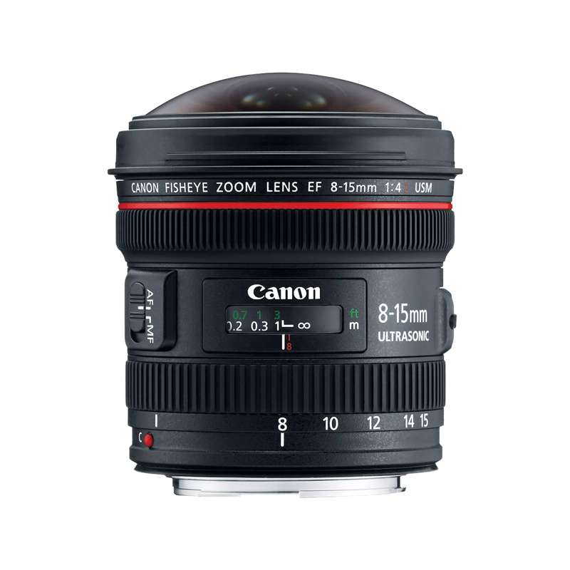 Canon EF 8-15mm f/4L Fisheye USM Lens — AVI-SPL Shop