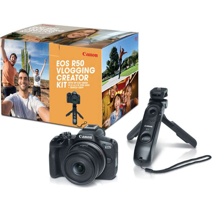 Canon EOS R50 Vlogging Creator Kit