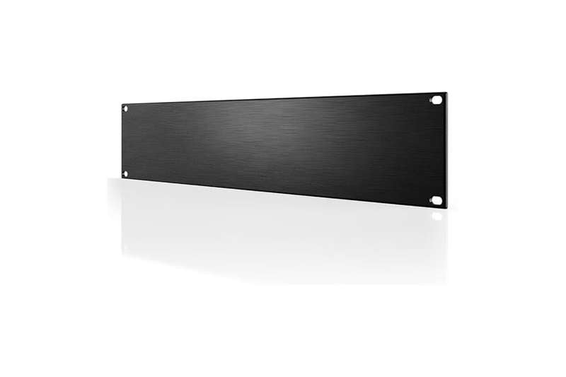 Sanus 3U Steel Flanged Blanking Panel; Fits all Component Series AV racks