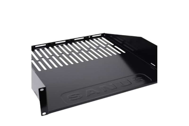 Sanus 2U Vented Shelf; Fits all Component Series AV racks