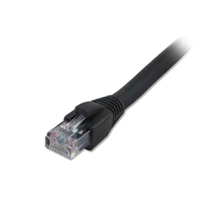 Comprehensive Video Cat6 Snagless Solid Shielded Black Patch Cable 75f