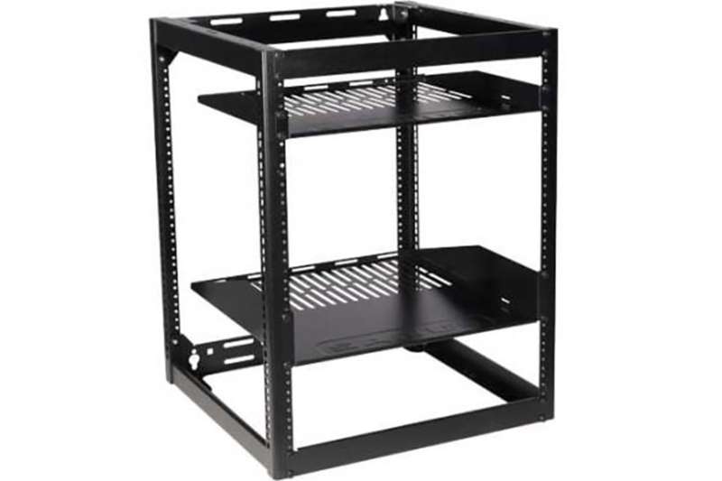 Sanus 26" Tall AV Rack 15U Stackable Skeleton Rack