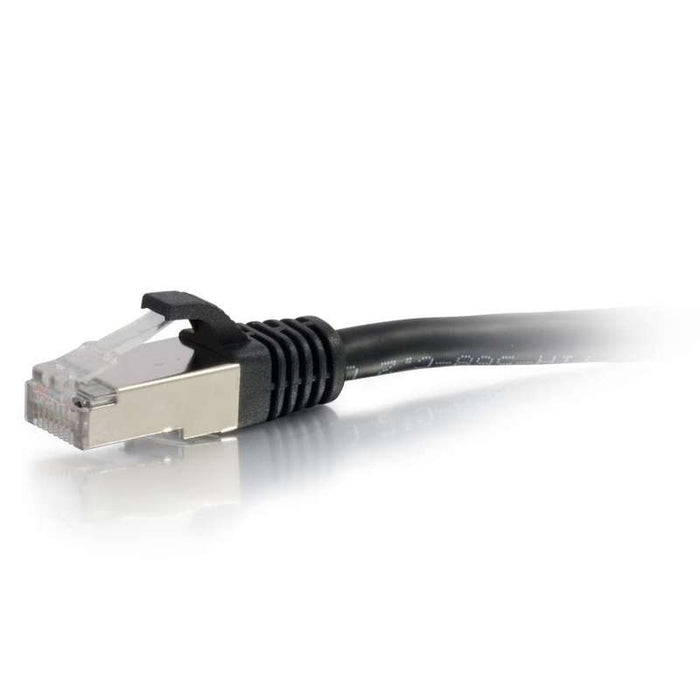 Cables To Go 5ft (1.5m) Cat6a Snagless Shielded (STP) Ethernet Network Patch Cable - Black
