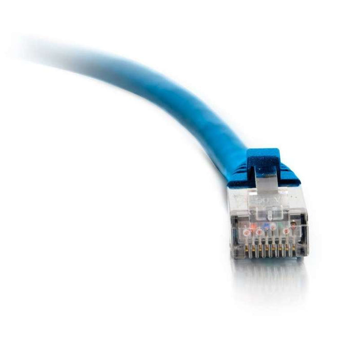 Cables To Go 12ft (3.7m) Cat6 Snagless Shielded (STP) Ethernet Network Patch Cable - Blue