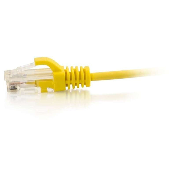Cables To Go 10ft (3m) Cat6 Snagless Unshielded (UTP) Slim Ethernet Network Patch Cable - Yellow