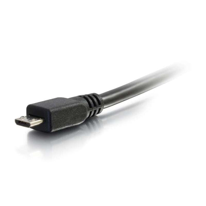 Cables To Go 15ft (4.6m) USB 2.0 A to Micro-B Cable M/M - Black (4.6m)