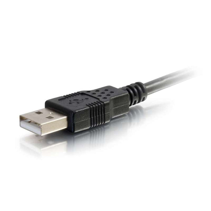 Cables To Go 15ft (4.6m) USB 2.0 A to Micro-B Cable M/M - Black (4.6m)