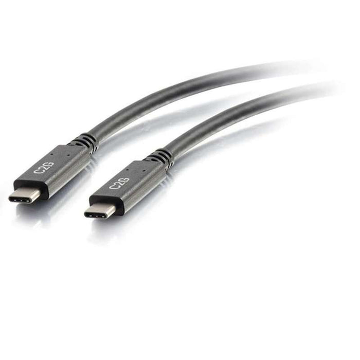 Cables To Go 3ft (0.9m) USB-C to C 3.2 (Gen 1 5Gbps) Male to Male Cable (3A)
