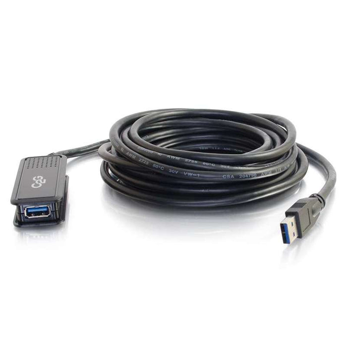 Cables To Go 16.4ft (5m) USB 3.0 USB-A Male to USB-A Female Active Extension Cable (TAA Compliant)