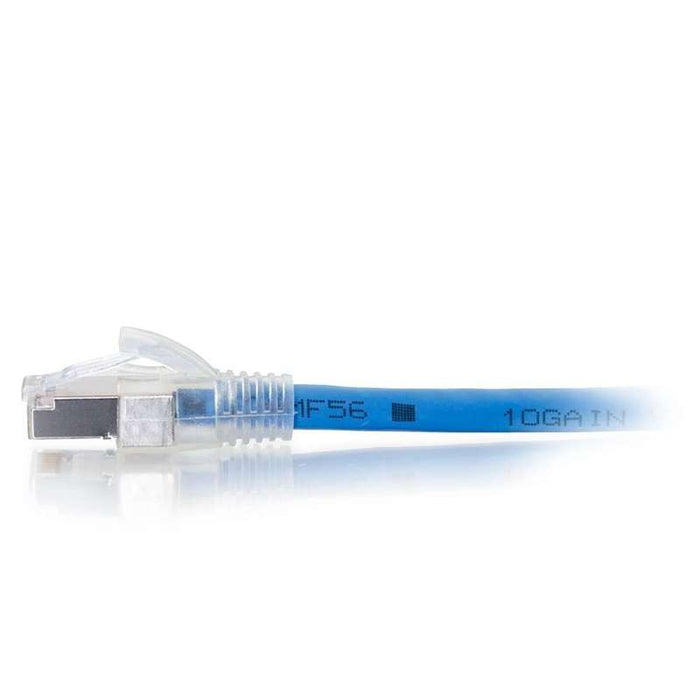 Cables To Go 100ft HDBaseT Certified Cat6a Cable with Discontinuous Shielding - Plenum CMP-Rated (TAA Compliant) - Blue