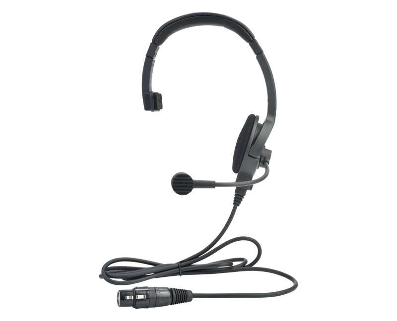 Clear-Com Single-Ear Lightweight Intercom Headset 4-Pin Female XLR